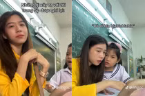 Cô giáo xinh đẹp bất lực với những gì diễn ra trong 5 phút