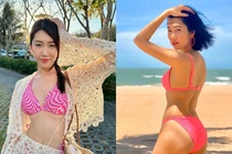 Không còn hình tượng ngoan hiền, Thúy Ngân đốt mắt với body cực cháy