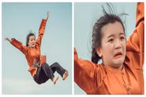 Chết cười với biểu cảm nữ chính trong bộ ảnh kỷ yếu "quẩy quá đà"