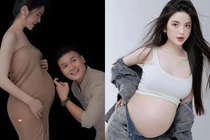 Chu Thanh Huyền khoe bụng bầu không vết rạn, ai cũng xin vía