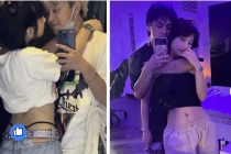 Thoát hình ảnh nàng thơ, “hot girl Tày” lộ ảnh bạo bên bạn trai