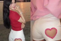 Cận cảnh chiếc quần “lồ lộ'' gây tranh cãi nhất Tiktok hiện tại