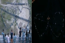 Màn tỏ tình khủng của nam sinh với hơn 1000 bạn học