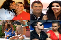 Những bóng hồng đã qua tay Cris Ronaldo