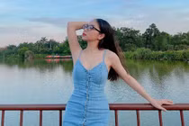 Diện váy như bung cúc, tình cũ Quang Hải mất điểm trong mắt fan