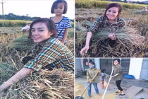 Bà Tưng bỏ phố về quê làm ruộng?