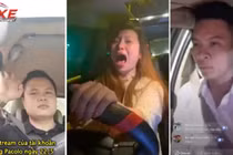 Rộ “mốt” vừa lái xe vừa livestream của tài xế Việt
