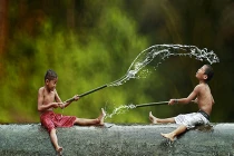 Mê mẩn bộ ảnh làng quê Indonesia đậm chất Việt Nam (1)