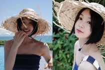 Búp bê màn ảnh Hàn du lịch Việt Nam, khoe dáng yêu kiều