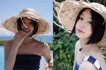 Búp bê màn ảnh Hàn du lịch Việt Nam, khoe dáng yêu kiều