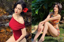 Hot girl Quảng Ninh sở hữu thân hình chuẩn như ma-nơ-canh