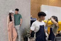 Giấu mãi cuối cùng Hồng Duy cũng để lộ bạn gái xinh như hoa