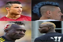 Những kiểu tóc độc của cầu thủ bóng đá