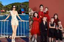 Mẹ trẻ 6 con Nghệ An xinh đẹp đằm thắm, vẫn muốn sinh thêm