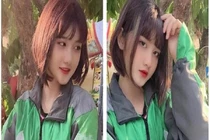 Nữ tài xế GrabBike vừa xuất hiện khiến hội anh em phải "book xe" tới tấp