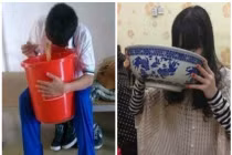 Ngạc nhiên với hình ảnh giới trẻ ăn thùng uống vại