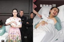 Vợ Duy Mạnh hóa thành tổng tài bá đạo thăm chị gái mới sinh