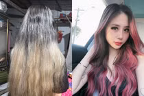 Bỏ gần 9 triệu và 12 tiếng làm tóc, cô gái nhận kết đắng