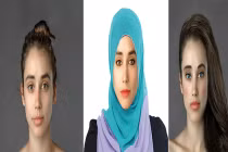 Cô gái có khuôn mặt “thiên biến vạn hóa“