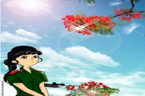 Chibi siêu dễ thương về sinh viên cảnh sát