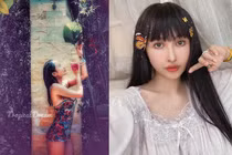 Vợ hai Minh Nhựa tự tin "pose" dáng, khẳng định không photoshop bóng hình