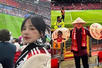 Nhan sắc sinh đẹp của cô nàng chi 200 triệu để đi xem EURO