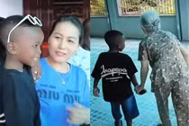 Tan chảy trước khoảnh khắc Lôi con gặp mẹ và bà Quang Linh