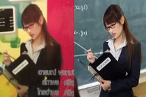 Hình sao khiêu dâm Nhật in trên bìa SGK Toán gây sốc