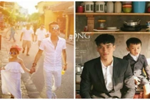 Bộ ảnh các ông bố trẻ đơn thân nuôi con gây sốt