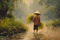 Bộ ảnh “đất nước Việt Nam” thân yêu bằng AI đẹp đến nao lòng