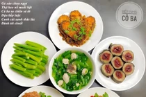 Những mâm cơm ngày hè con dâu nấu cả nhà khen ngon