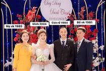 Đám cưới cặp đôi đũa lệch, chàng rể nhiều tuổi hơn cả mẹ vợ