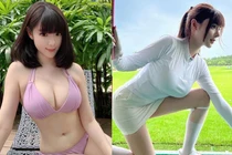 Hot girl Malaysia gây chú ý “ngực tấn công, mông phòng thủ“