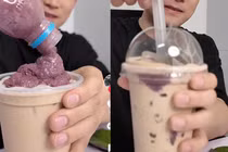Món trà sữa mắm tôm khiến netizen khiếp đảm, liệu ai dám uống