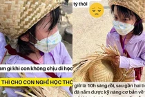 Câu chuyện trị con lười đi học khiến ai cũng ngả mũ thán phục