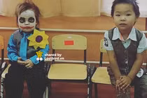 Loạt ảnh hoá trang “siêu lầy” của các bé chào đón dịp Halloween