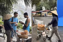 Khách tây “choáng váng” vì 3 cái bánh rán giá 100.000 đồng