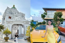 Nữ đại gia Cần Thơ đam mê xe xịn, ở lâu đài nguy nga