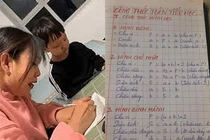 Lưu ngay những công thức toán tiểu học để sau này dạy con
