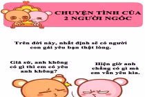 Quá dễ thương chuyện tình của hai người ngốc