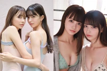 Vẻ ngoài xinh đẹp, quyến rũ của cặp song sinh bị nhầm là AI