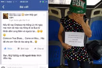 Fan bóng đá mặc váy đi xe buýt gây xôn xao mạng Việt