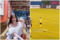 Hậu lộ tin nhắn nhạy cảm, bạn gái Quang Hải có trạng thái lạ