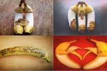 Dân mạng lác mắt với bản điêu khắc từ vỏ chuối