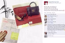 “Cô nàng lắm chiêu” lại khoe hóa đơn mua hàng hiệu