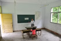 Ngôi trường kỳ lạ chỉ có một thầy một trò