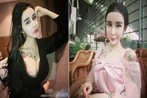 Thiếu nữ bị “ném đá” vì trát phấn quá đà