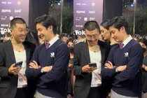 Bạn trai Thiều Bảo Trâm đẹp chấp cam thường khi dự sự kiện