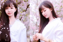 Vẻ đẹp tinh khiết của nữ sinh gốc Mông Cổ