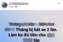 Vi phạm luật giao thông bị phạt, cô gái tỏ thái độ khiến dân tình ngao ngán